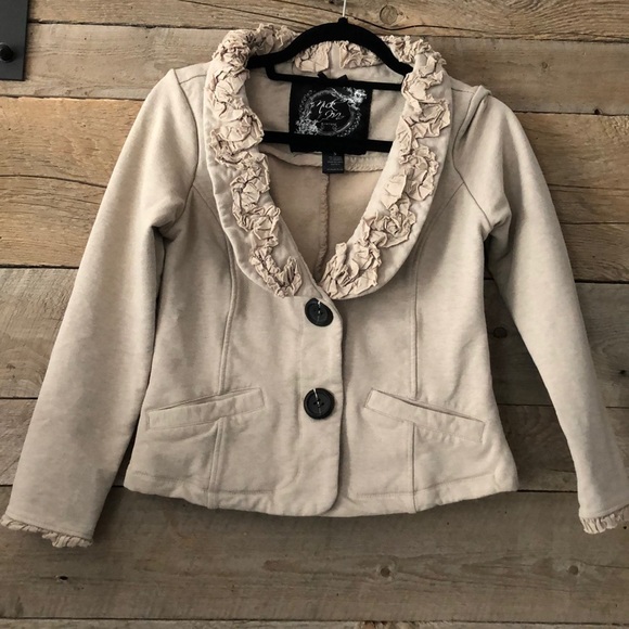 Nick & Mo Ruffle Jacket S - Picture 2 of 8